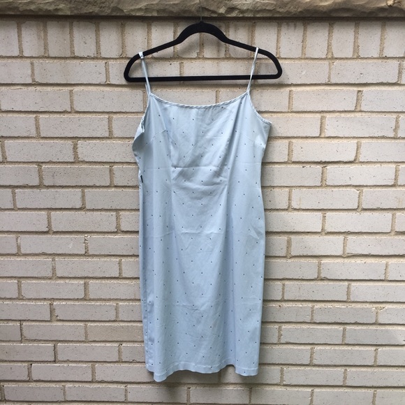 Moschino Dresses & Skirts - Moschino Vintage 90s Stretch Rhinestone Slip Dress